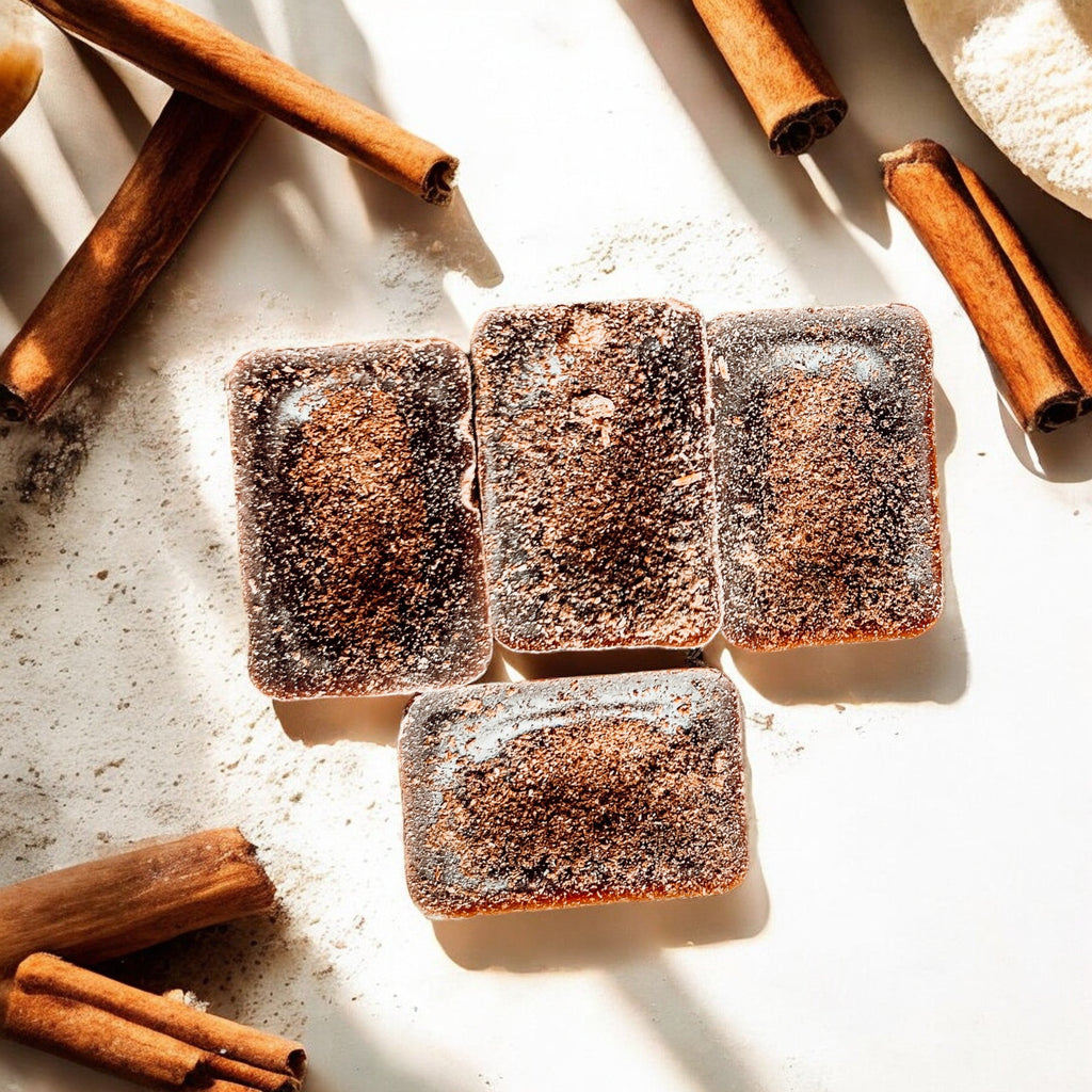 Natural XL Gingerbread Spiced Latte Wax Melts – Baby It’s Cold Collection (4 Cubes)