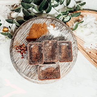 Natural XL Gingerbread Spiced Latte Wax Melts – Baby It’s Cold Collection (4 Cubes)