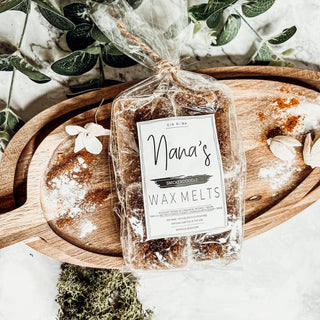 Natural XL Snickerdoodle Wax Melts – Nana’s After Party Collection (4 Cubes)