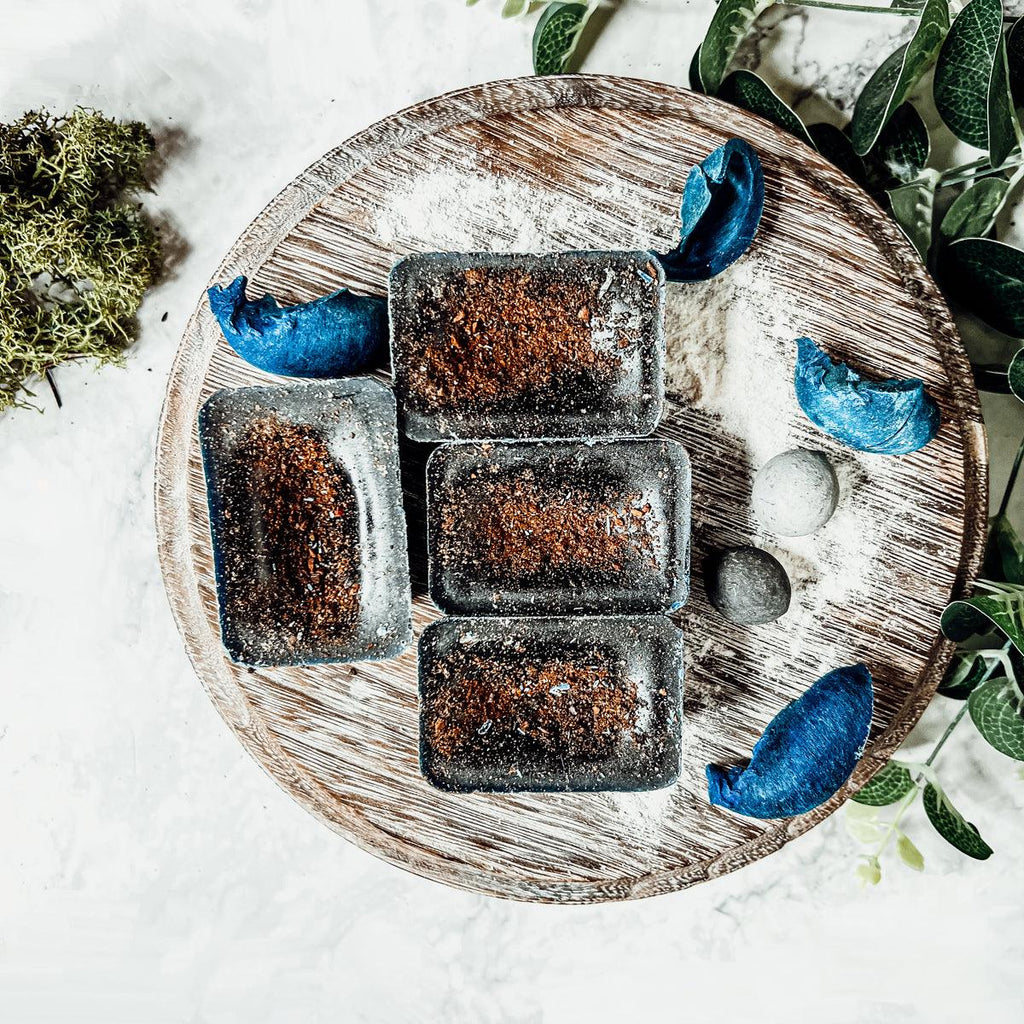 Natural XL Blueberry Crumb Wax Melts – Farmhouse Bakery Fragrance (4 Cubes)