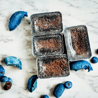 Natural XL Blueberry Crumb Wax Melts – Farmhouse Bakery Fragrance (4 Cubes)