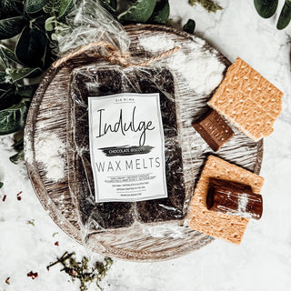 Natural XL Chocolate Biscotti Wax Melts – Rich Bakery Fragrance (4 Cubes)