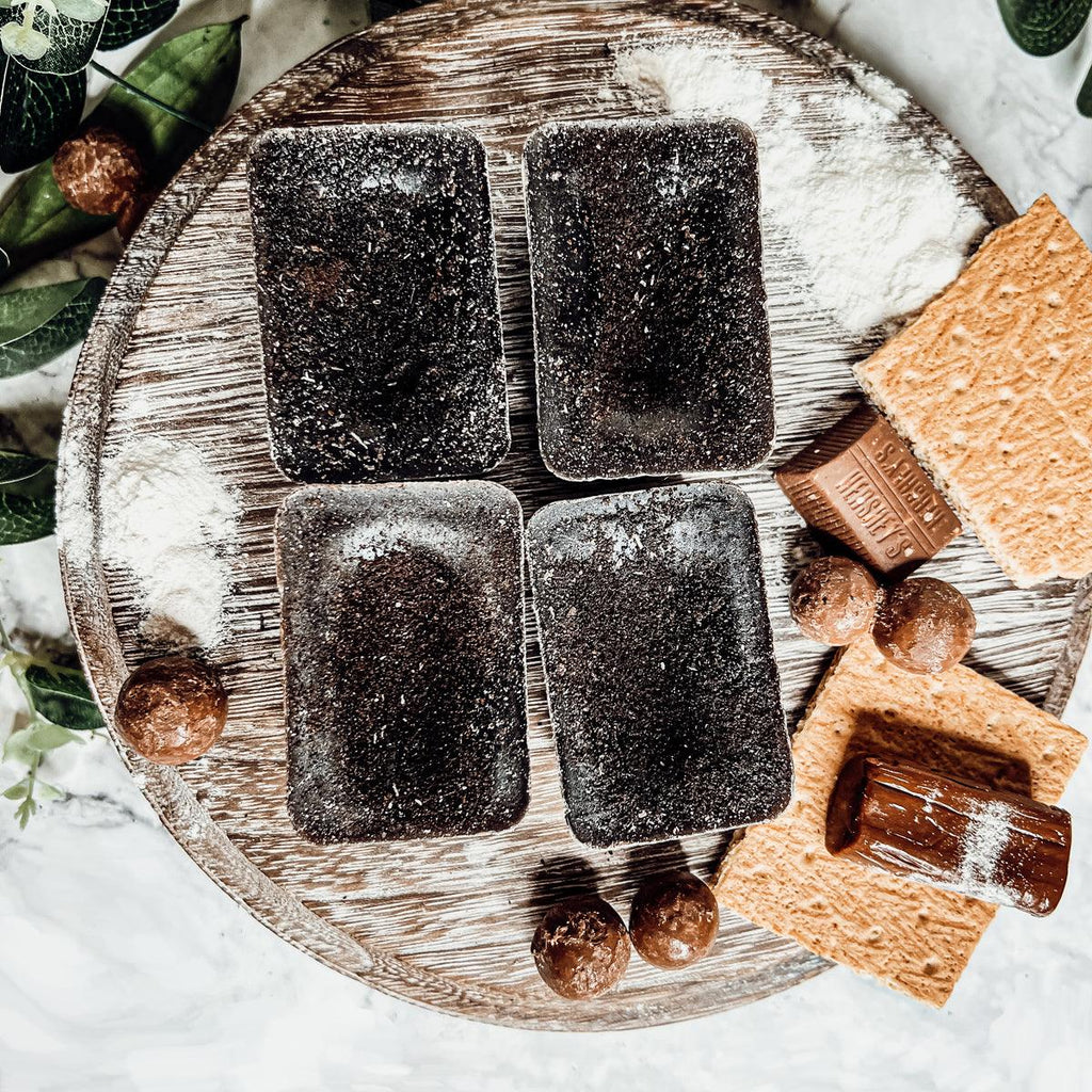 Natural XL Chocolate Biscotti Wax Melts – Rich Bakery Fragrance (4 Cubes)