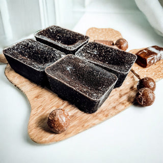 Natural XL Chocolate Biscotti Wax Melts – Rich Bakery Fragrance (4 Cubes)