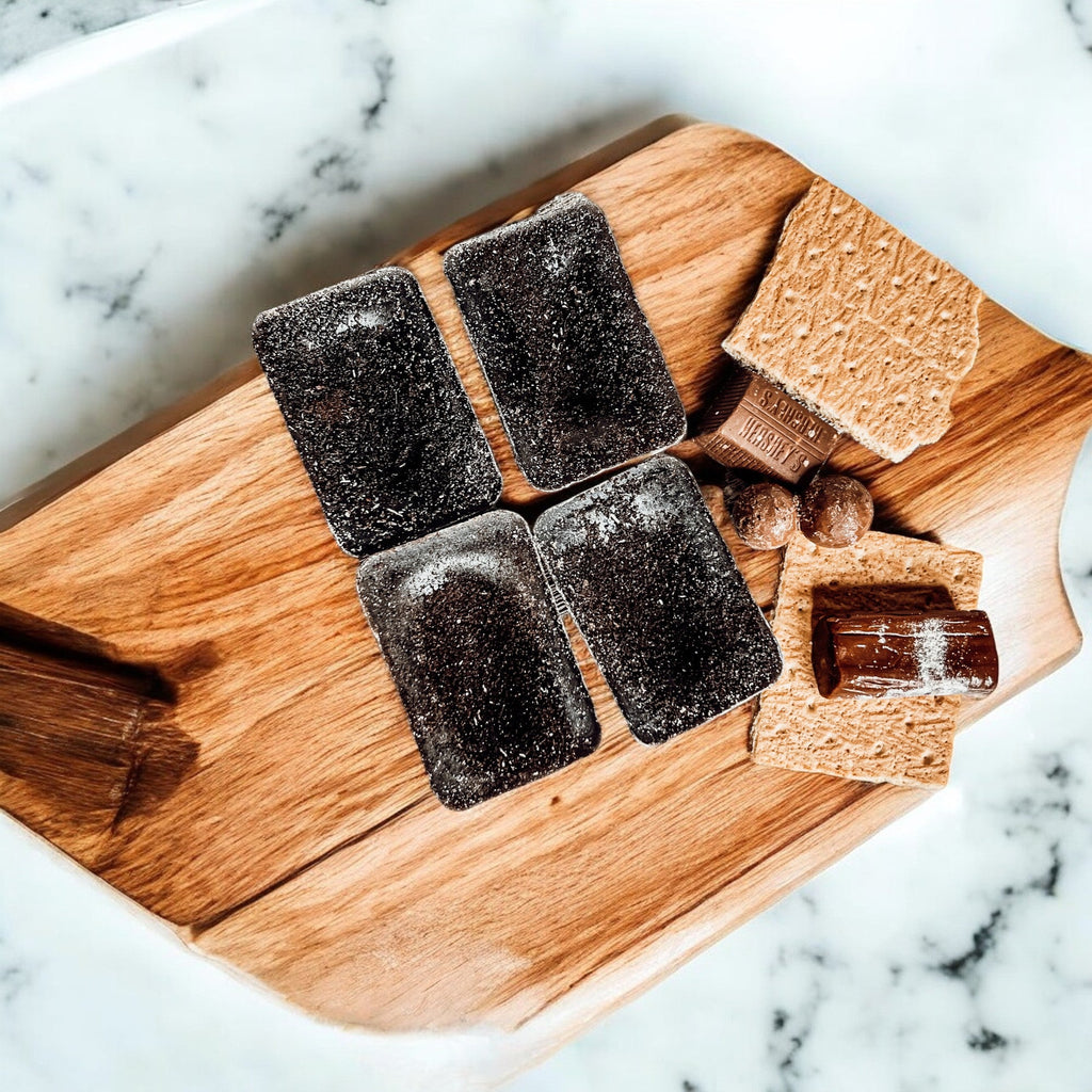 Natural XL Chocolate Biscotti Wax Melts – Rich Bakery Fragrance (4 Cubes)