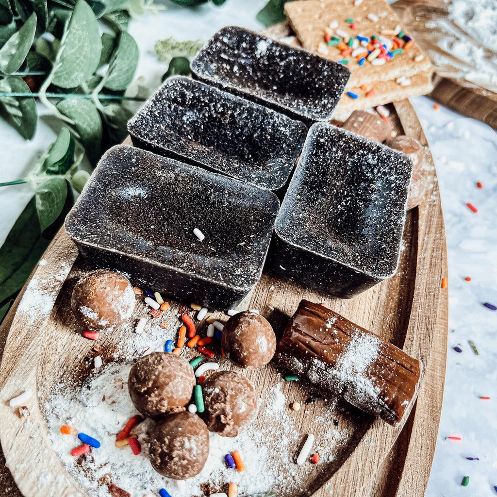 Natural XL Chocolate Biscotti Wax Melts – Rich Bakery Fragrance (4 Cubes)