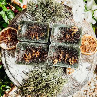 Natural XL Secret Garden Wax Melts – Fresh Citrus & Tropical Blend (4 Cubes)