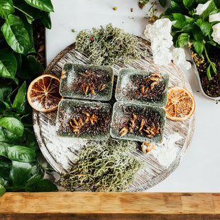 Natural XL Secret Garden Wax Melts – Fresh Citrus & Tropical Blend (4 Cubes)