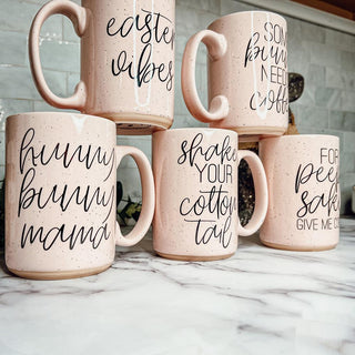 Easter Bunny Coffee Mug – Funny Spring Ceramic Mug (16.23 oz)