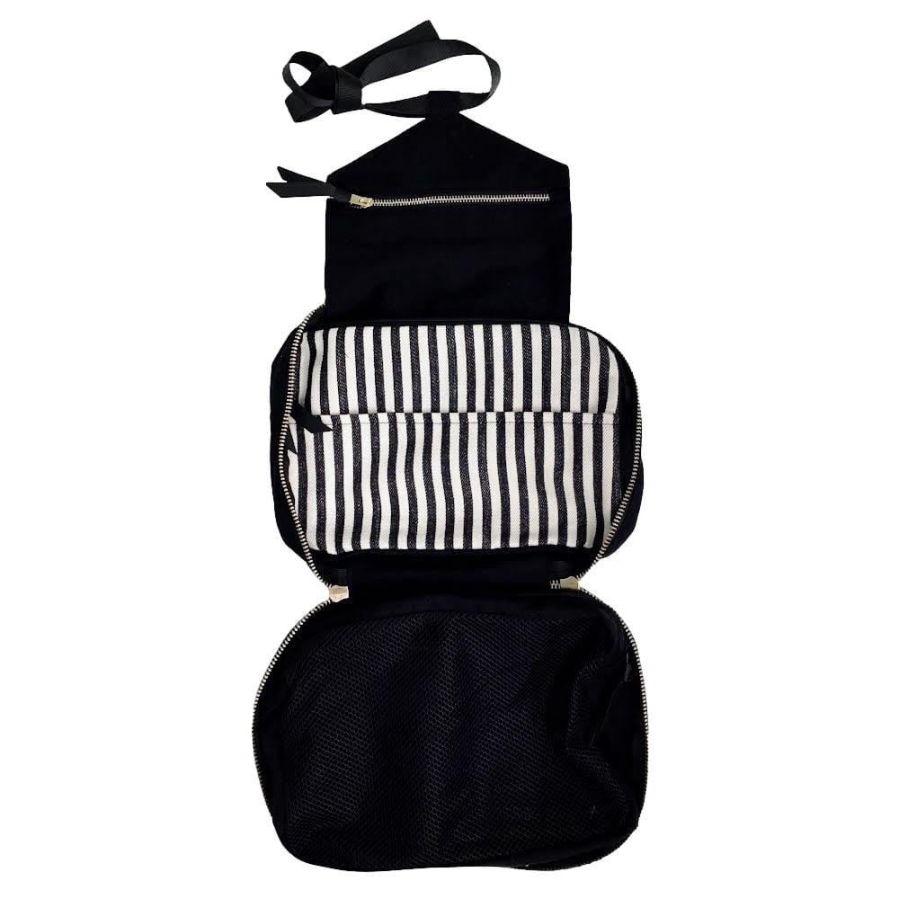 Folding/Hanging Toiletry Case – Black