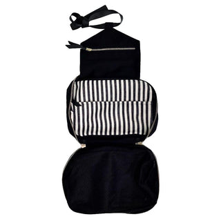 Folding/Hanging Toiletry Case – Black