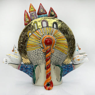 Angel of Gentle Guardianship – Love Angel Ceramic Sculpture by Aram Hunanyan