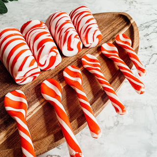 Holiday Edible Sugar Spoons – Peppermint, Cinnamon or Hot Cocoa (Set of 6)