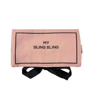 Jewelry Organizer, Travel Pouch – Bling Bling – Pink/Blush