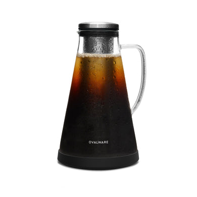 Glass Cold Brew Coffee Maker with Filter – 34 oz or 50.7 oz