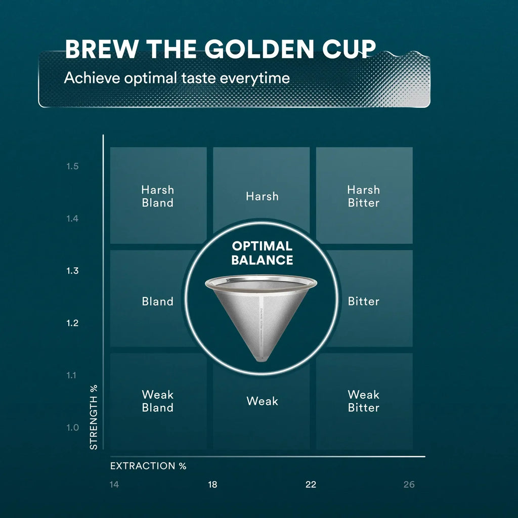 Reusable Stainless-Steel Pour-Over Coffee Filter