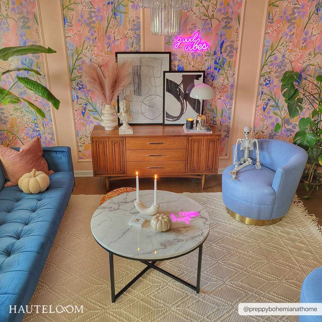 Ramsbury Beige Trellis Wool Rug – Premium Soft Wool Area Carpet