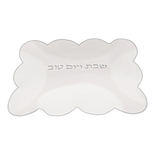 Scalloped Edge Corduroy Challah Cover