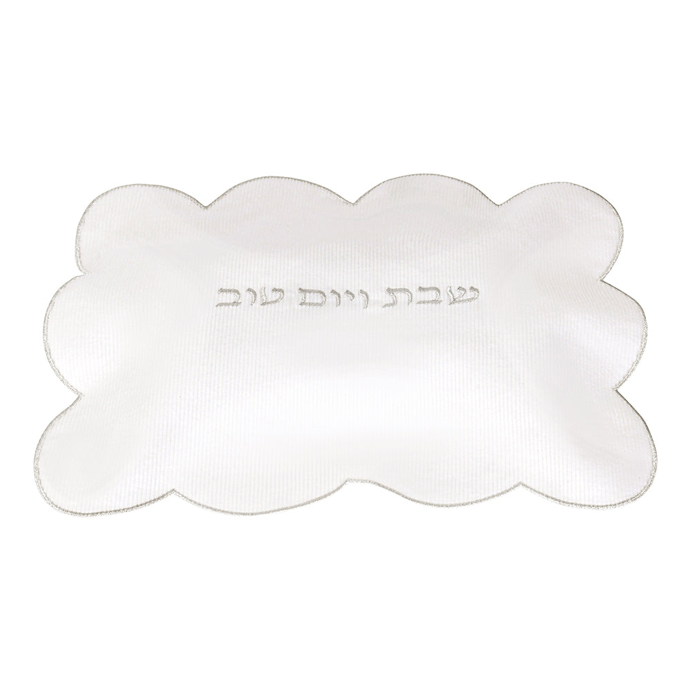 Scalloped Edge Corduroy Challah Cover