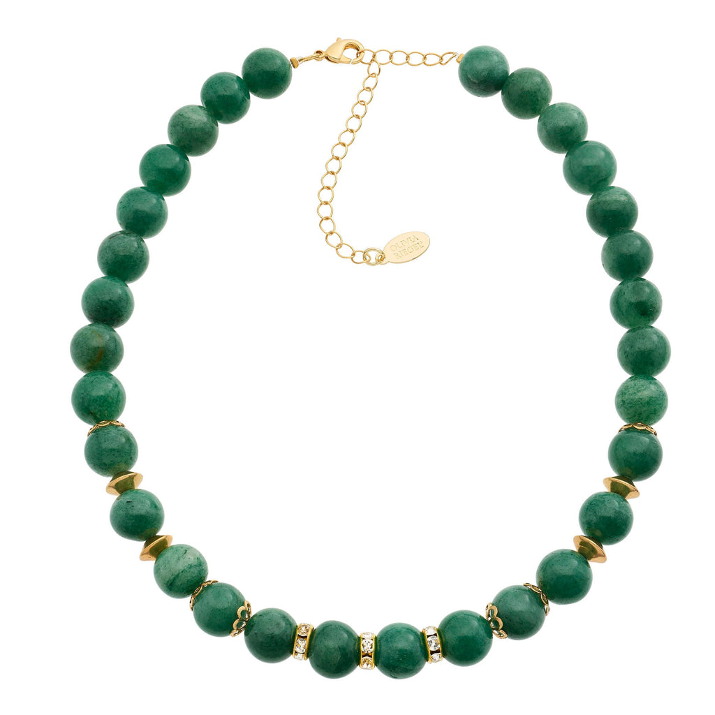 Green Aventurine Bead Necklace