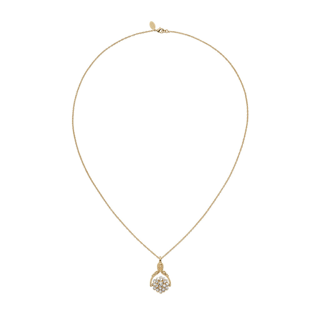 Crystal Spinner Necklace