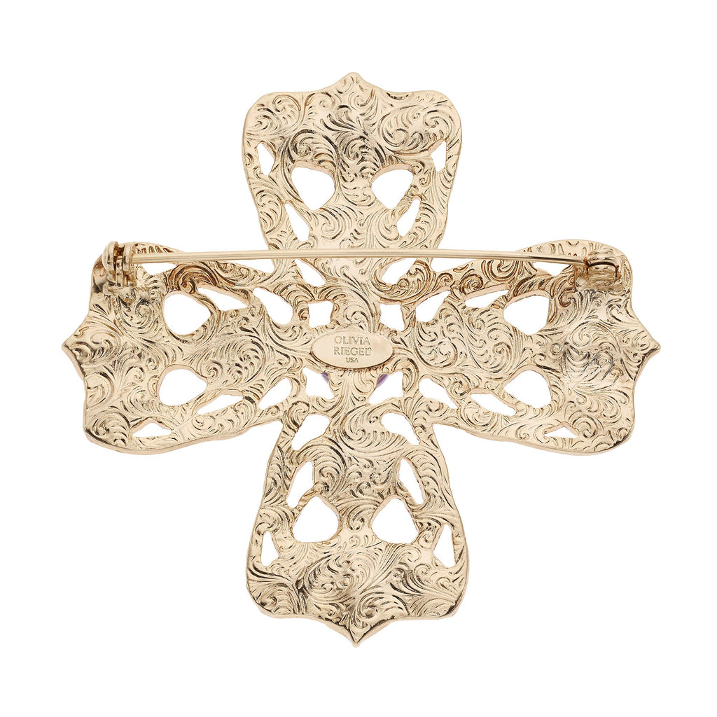 Maltese Cross Brooch