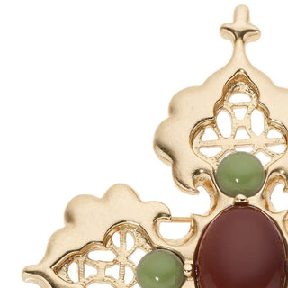 Byzantine Filigree Cross Brooch