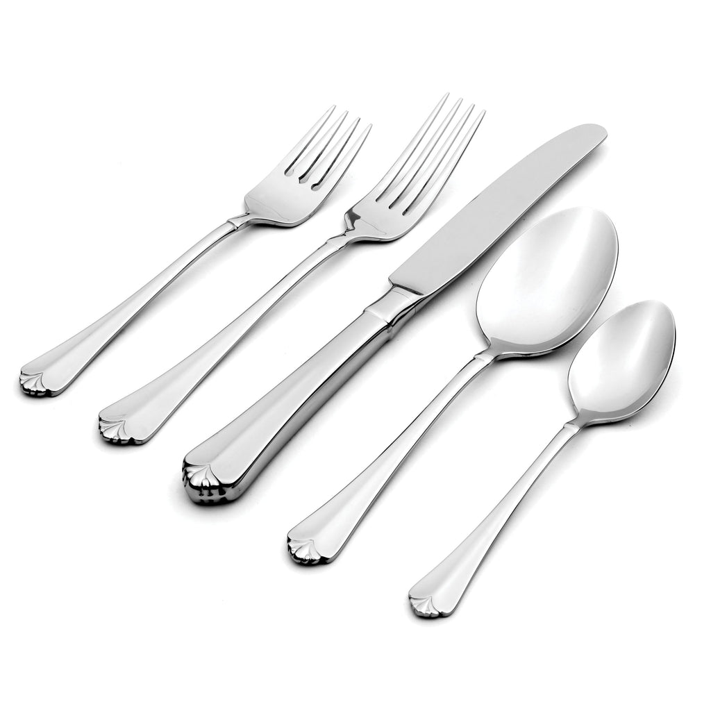 Oneida Juilliard 53-Piece Flatware Set, 18/10 stainless steel