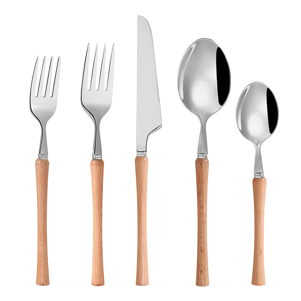 Beachwood Flatware Set