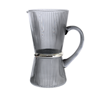 Glass Pitcher with Band