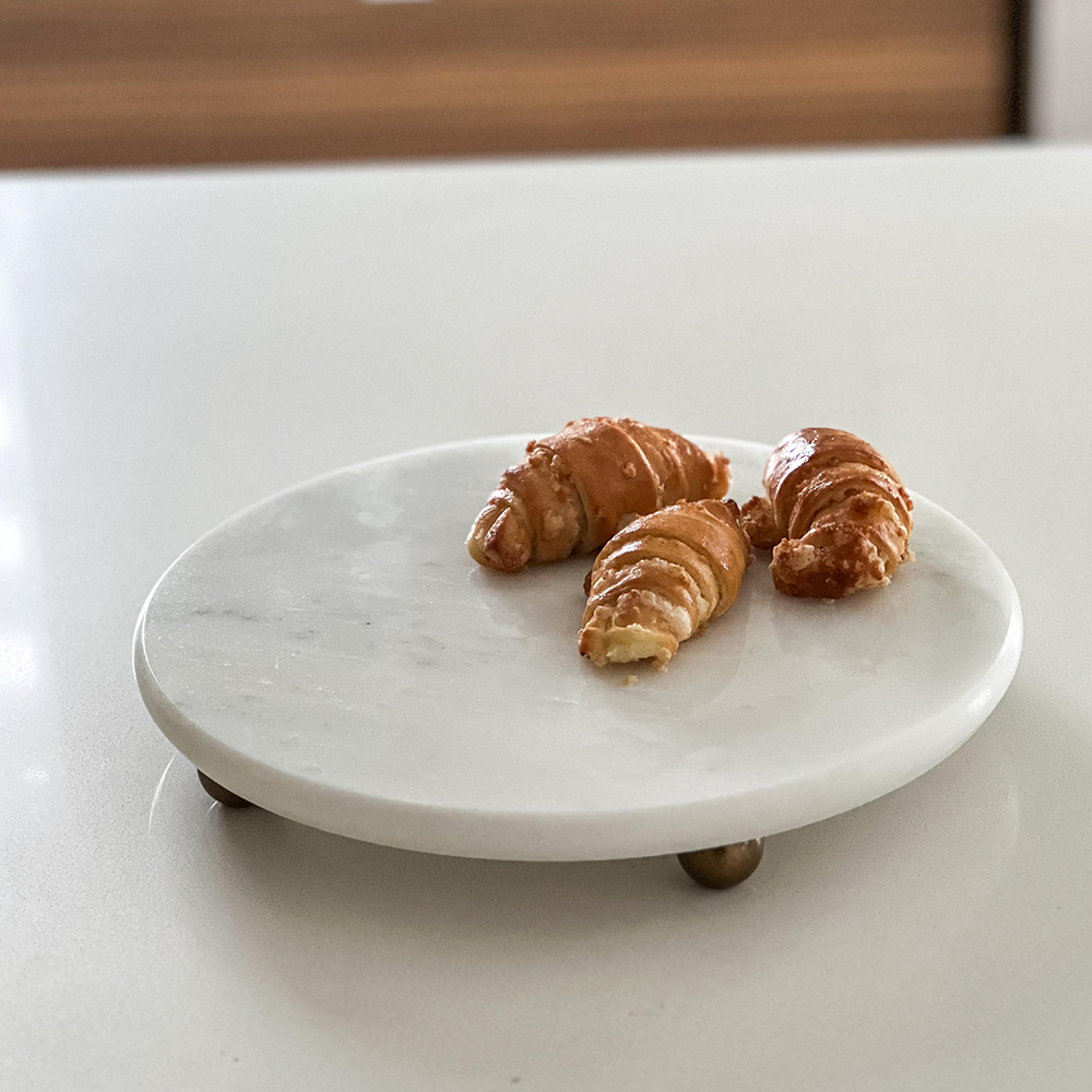 Round Plate Marble