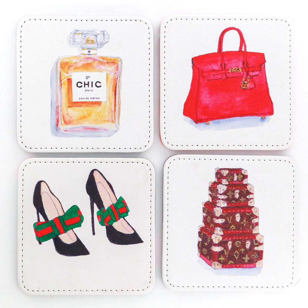 So Chic Coasters – Set of 4