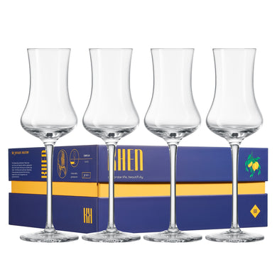 Specialty Limoncello Cocktail Glasses Set of 4 – Elegant Barware for Italian-Inspired Drinks