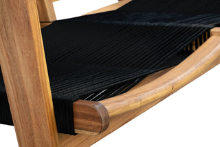 Kingsmen Loveseat Bench | Scandinavian Indoor Outdoor Wood Seating