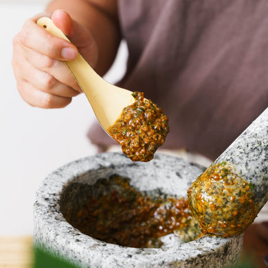 KROK Thai Chon San Spoon Set (3) | Enamel-Coated Stainless Steel