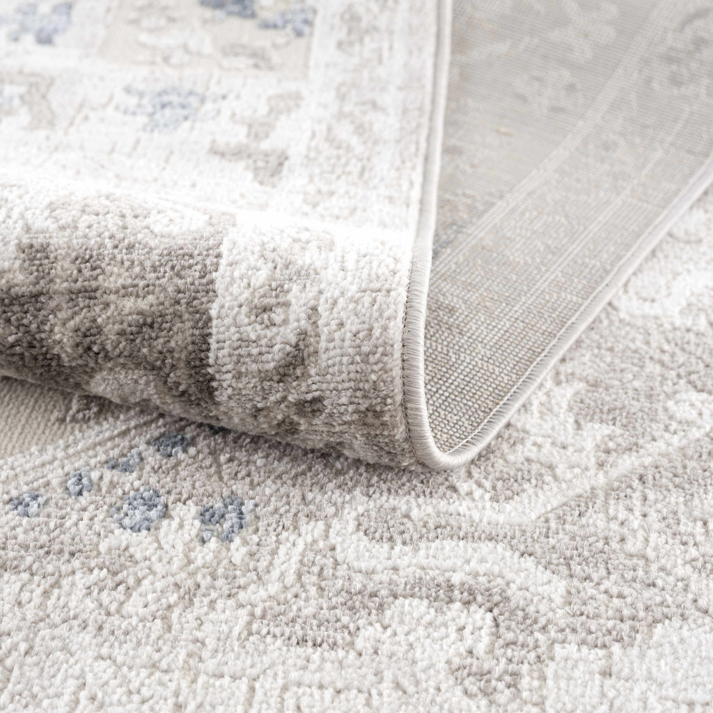 Bakir Area Rug – Stylish Neutral Washable Floor Carpet for Home