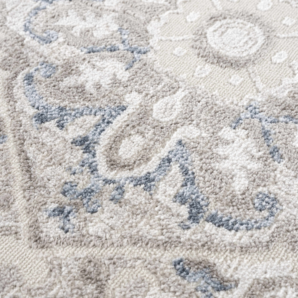 Bakir Area Rug – Stylish Neutral Washable Floor Carpet for Home