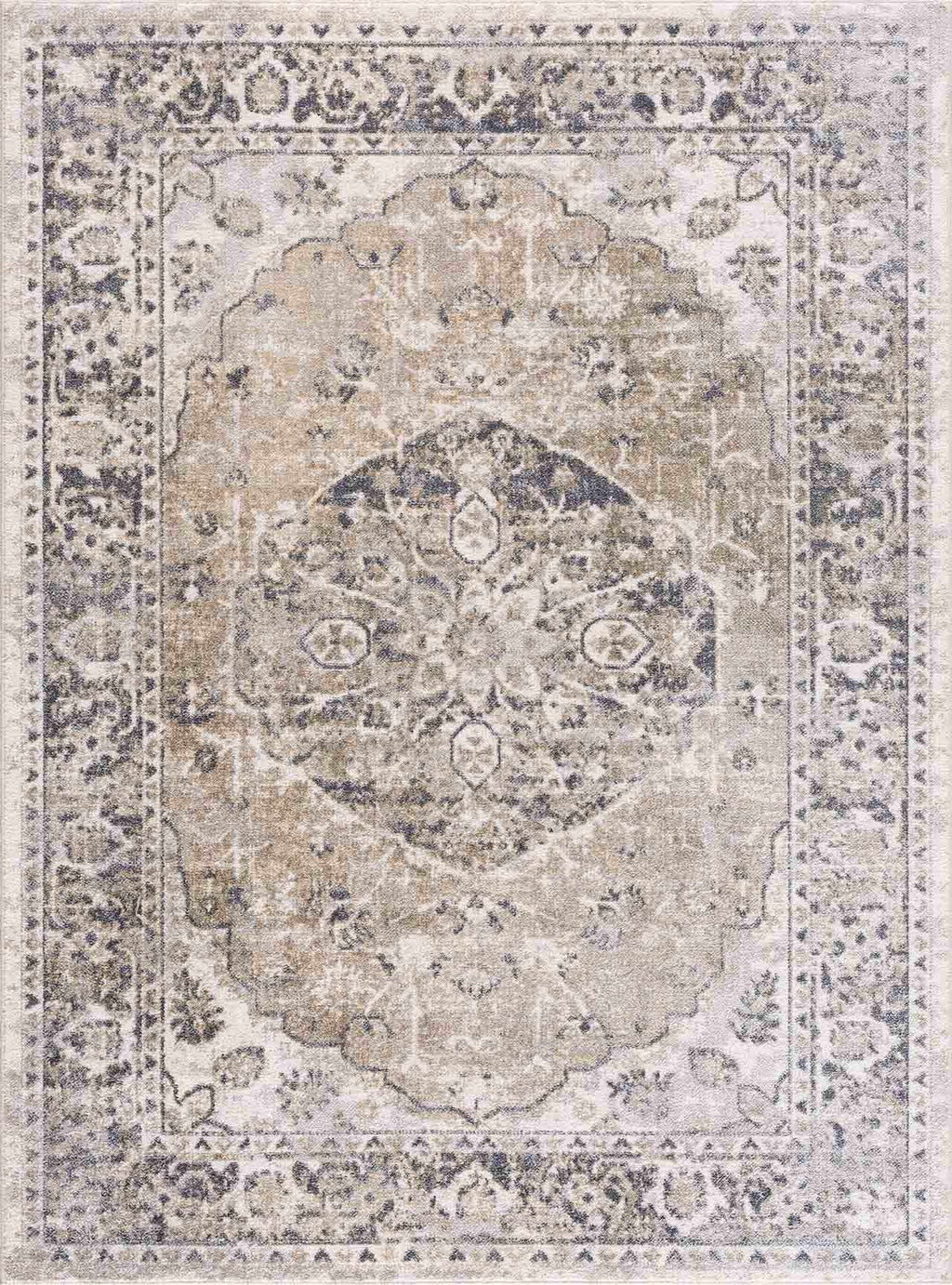 Rudo Beige Flat Pile Washable Rug – Stylish Neutral Living Room Carpet
