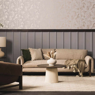 Ramsbury Beige Trellis Wool Rug – Premium Soft Wool Area Carpet