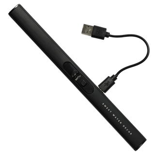 Rechargeable Black Electric Arc Lighter | USB Candle & Fireplace Lighter
