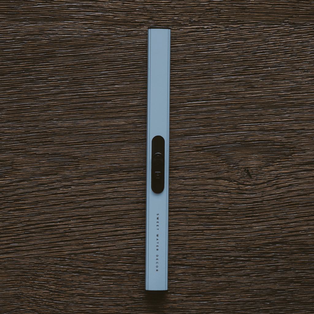 Light Blue Rechargeable Electric Candle Lighter