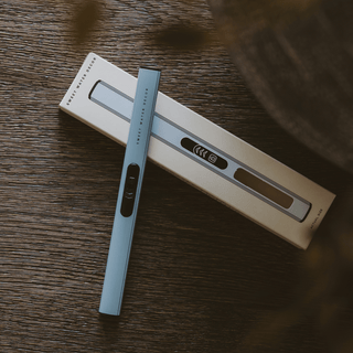 Light Blue Rechargeable Electric Candle Lighter