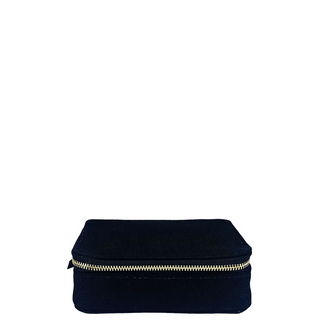 Large Pill Travel Case with Individual Daily Pill Organizer – Black