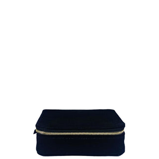 Large Pill Travel Case with Individual Daily Pill Organizer – Black