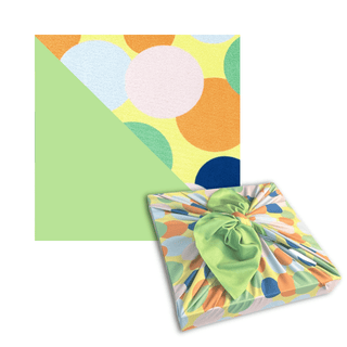 Large Reusable Cloth Furoshiki Gift Wrap | Polka Dots
