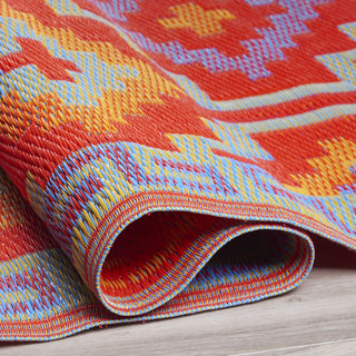 Lhasa Boho Reversible Outdoor Patio Rug