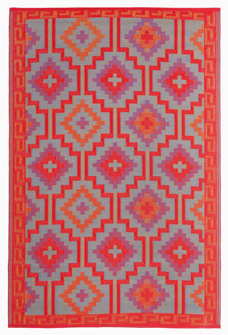 Lhasa Boho Reversible Outdoor Patio Rug
