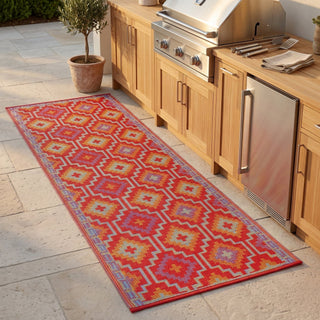 Lhasa Boho Reversible Outdoor Patio Rug