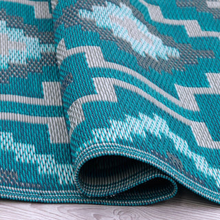 Lhasa Boho Reversible Outdoor Patio Rug