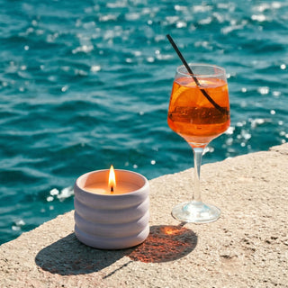 Vegan Soy Wax Candle in Reusable Ceramic Vessel